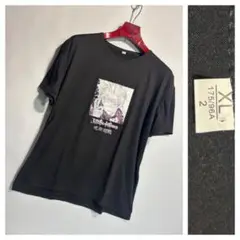 呪術廻戦　五条悟　無量空処　アニメTシャツ　キャラTシャツ　黒 XL