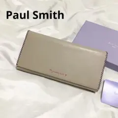 新品未使用 Paul Smith 2つ折り 長財布 ファスナー ラブリーガール
