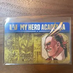 僕のヒーローアカデミア　バースデーカード　オールマイト