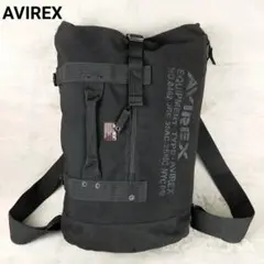 ★美品★ AVIREX 3WAY キャンバスリュックサック ショルダーバッグ