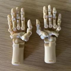 オリーブハンド 両手セット ベージュ 1/3 SCALE 可動手首 ガチャ