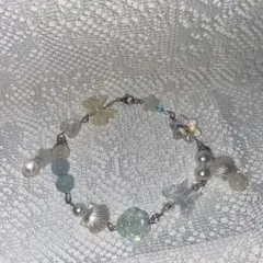 ブレスレット ビーズ ハンドメイド 森ガール フェアリーグランジ