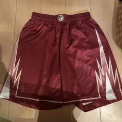 バスケットボールパンツ ワインレッド