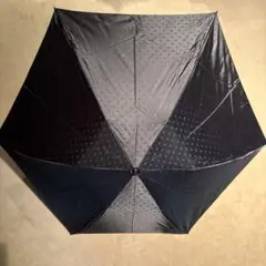 森英恵　折りたたみ雨傘　黒