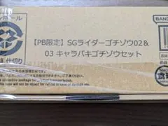 SGライダーゴチゾウ02＆03 キャラパキゴチゾウセット