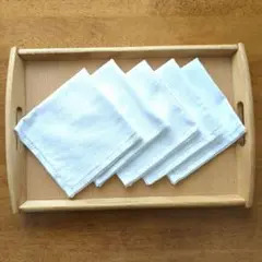 さらしのふきん(刺し子糸)①