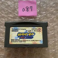 a87 ポケモンピンボール アドバンスAGB-BPPJ-JPN