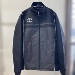 umbro ブラック 中綿 ブルゾン アンブロ