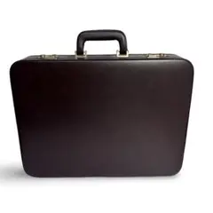 セール中⚡美品✨Richer アタッシュケース キーロック式 ゴールド金具
