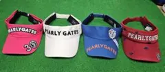 PEARLY GATES バイザー 4点セット