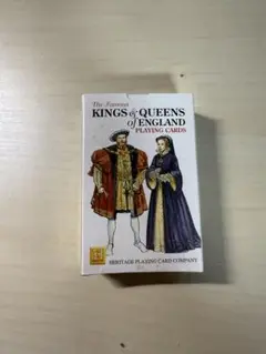 【新品未使用】Kings & Queens of England トランプ