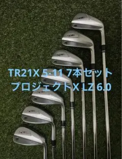 【希少】本間ゴルフ TR21X 5-11 7本セット プロジェクトX LZ6.0