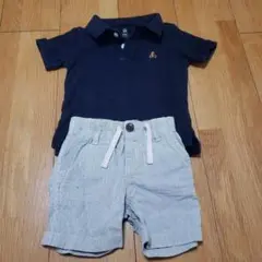babyGap 上下セット ポロシャツ ハーフパンツ 80cm 男の子