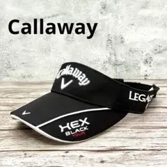 Callaway キャロウェイ ゴルフ HEX BLACK TOUR バイザー