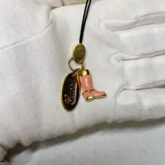 激安! 美品 GUCCI グッチ チャーム キーホルダー ブーツ