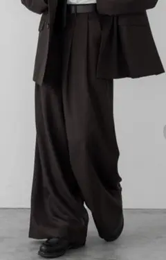 remer loose standard tuck wide PT brown