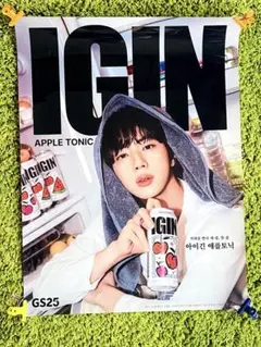 未使用 BTS ジン IGIN 非売品ポスター