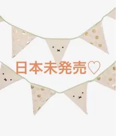 可愛い♡✴︎日本未販売✴︎ ミッフィー　ガーランド　布