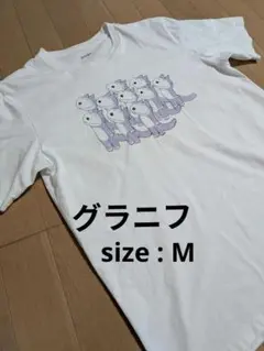グラニフ Tシャツ M ねこ 猫 ネコ