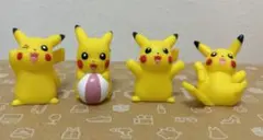 ピカチュウ　指人形　4点セット　レア