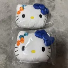[限定品] エクシブハローキティフェイスマスコットホルダー＆エコバッグ 2個