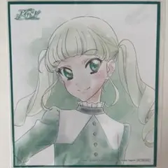 アイカツ 藤堂ユリカ 神崎美月 色紙 ポストカード