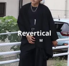 ダグ付き未使用品　Revertical ポンチョ風カーディガン　M