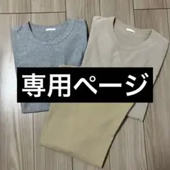 アルルトノア様　メンズ Lサイズ、XLサイズ　クルーネックTシャツ 3色セット