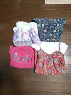 美品‼️キッズ服セット 100サイズ 半袖シャツ・ブラウス.ワンピース✨