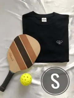 新品　ピックルボール　Tシャツ　S ブラック　男女兼用