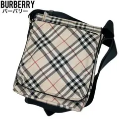 ✨良品 Burberry バーバリー ショルダーバッグ ノバチェック ナイロン