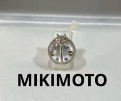 【未使用】MIKIMOTO 四つ葉クローバー＆天道虫　ラッキーモチーフ ブローチ 未使用】MIKIMOTO 四つ葉クローバー＆天道虫 ラッキーモチーフ