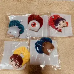 セガラッキーくじ　ゲゲゲの謎　D賞マスコットシュシュセット　セミコンプ