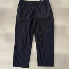 ★人気商品⭐︎UNIQLO コットンリラックスアンクルパンツブラックXL