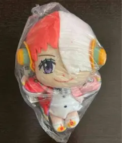 未開封 ぬいぐるみ 赤と白の髪色