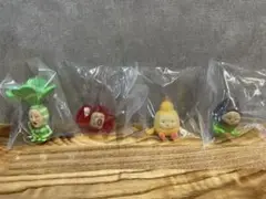 【新品未開封】こびとづかん　おすわりマスコット4【４個セット】