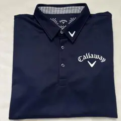 Callaway ネイビー ポロシャツ Lサイズ