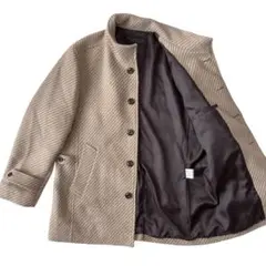 MEN'S BIGI メンズビギ コート ジャケット ベージュ XL ノーカラー