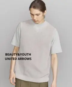 BEAUTY&YOUTH ユナイテッドアローズ　BYストローコットン アゼベスト
