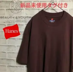 【新品未使用タグ付き】Beauty&Youth×Hanes別注 Tシャツ