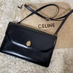 希少 CELINE トリオンフ クラッチバック ショルダーバッグ 2way