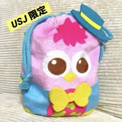 USJ モッピー エルモ　巾着 ユニバ