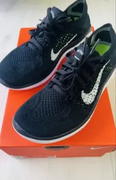 【美品】NIKE FREE RN FLYKNIT 2018☆23センチランニング