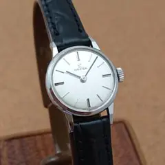 【オーバーホール済み】オメガ レディース ラウンド型 手巻き 美品 1963年