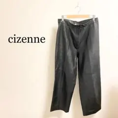cizenne シゼンヌ レザー パンツ ブラック ライダース パンツ