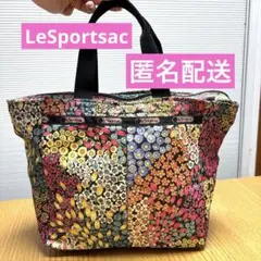 レスポートサック 小花柄 ナイロン ハンドバッグ