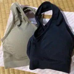 フクスケ　らくうすシェイプ　L　ブラ　ノンワイヤーブラ　2枚セット　福助　新品