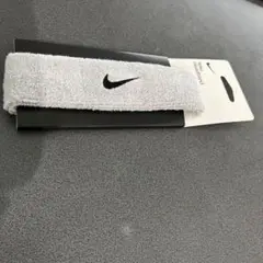 【新品・未使用】ナイキ NIKE スウッシュ ヘッドバンド グレー