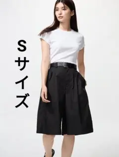 ユニクロ ユーティリティバミューダショーツ ブラック Sサイズ