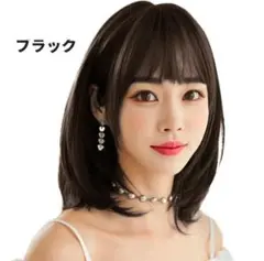 ウィッグ 空気感 かつら ミディアム 女装 自然 医療用 小顔 可愛い 耐熱